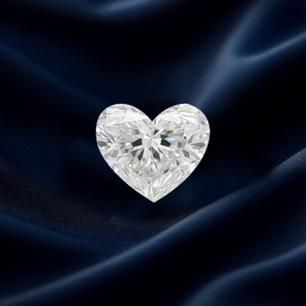 Heart cut diamond