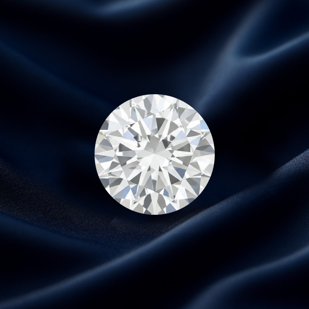 Round cut diamond
